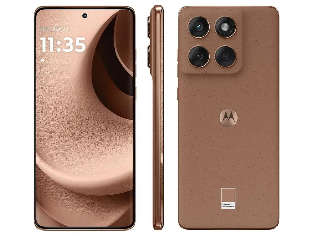 Smartphone Motorola Edge 60 Fusion 256GB 5G 24GB RAM Mocha Mousse 6,7 "Camera. Triple + Selfie 32MP