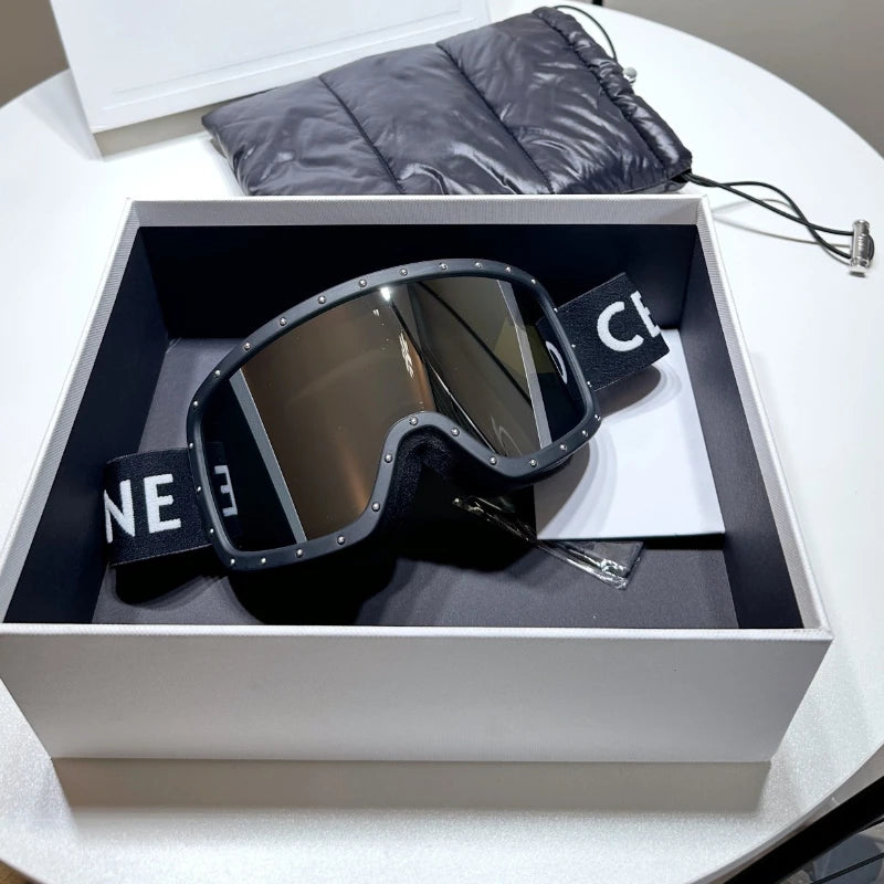 New Ski Goggles Unisex Comfortable and Snug Fit Anti-fog with Anti-radiation for Professional Skiing Activities