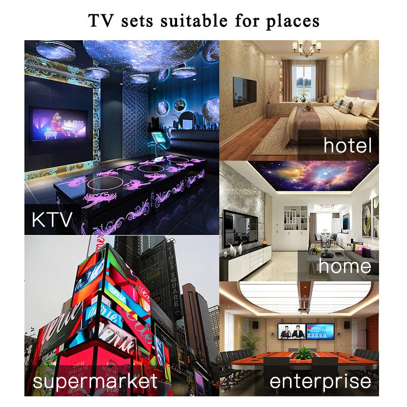 19 22 24 28 32 Inch OEM Flat Smart Tv Android Wifi LED & LCD TVs HD1080 Televisores Inteligentes