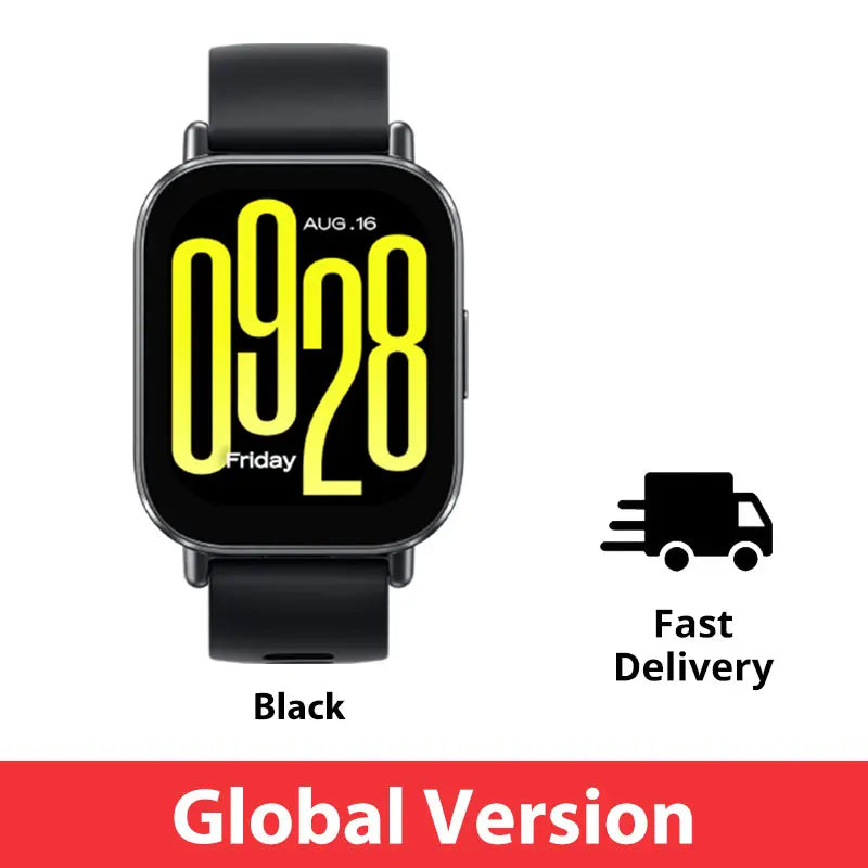 New Global Version Xiaomi Redmi Watch 5 Active Bluetooth call up to 18 days of battery life 2''display 140+ work modes 5ATM