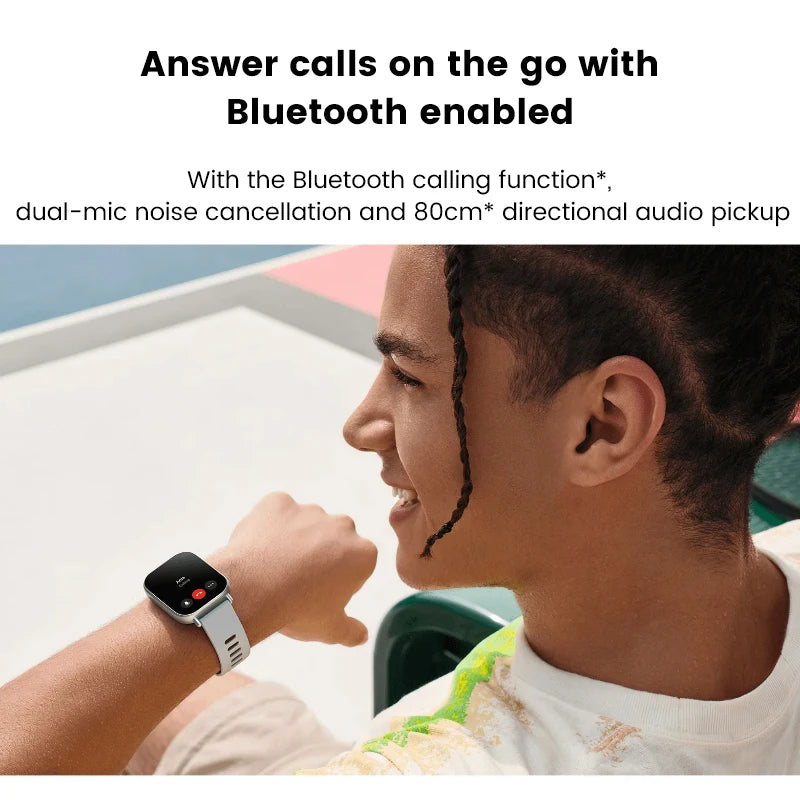 New Global Version Xiaomi Redmi Watch 5 Active Bluetooth call up to 18 days of battery life 2''display 140+ work modes 5ATM